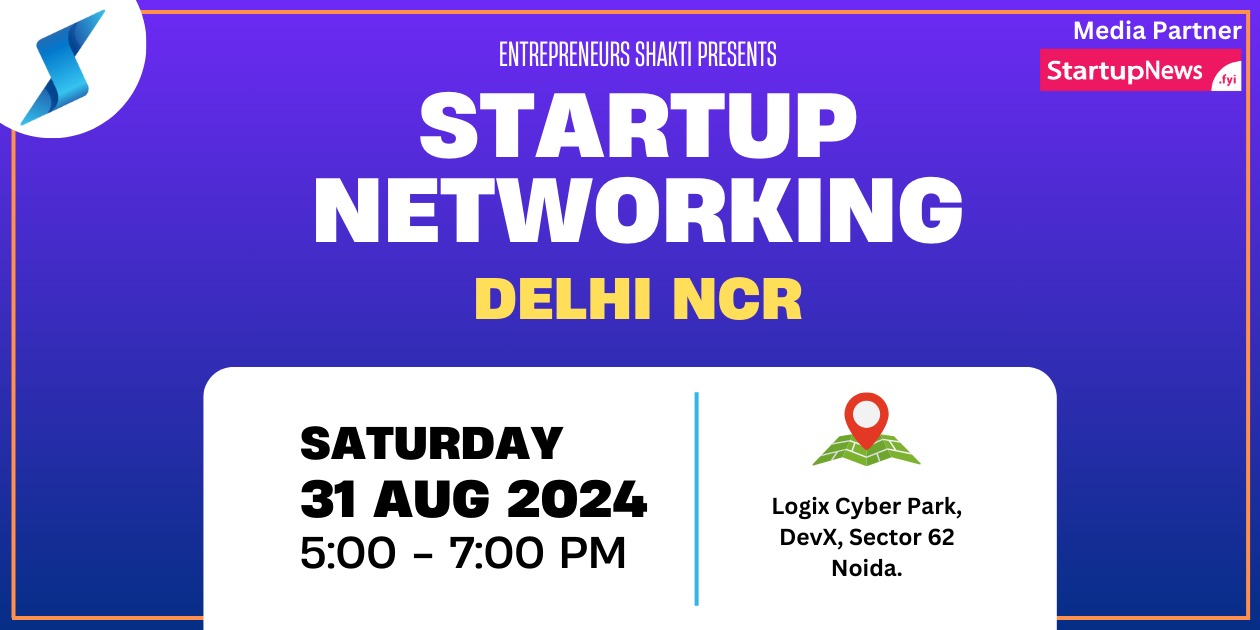 Startup Networking | Noida | August 31