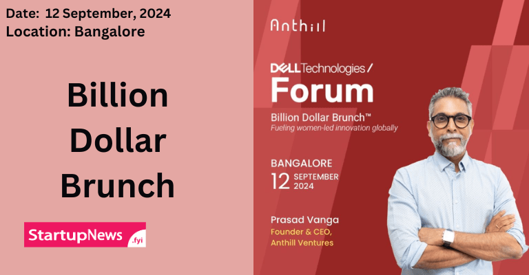 The Billion Dollar Brunch | Bengaluru | September 12