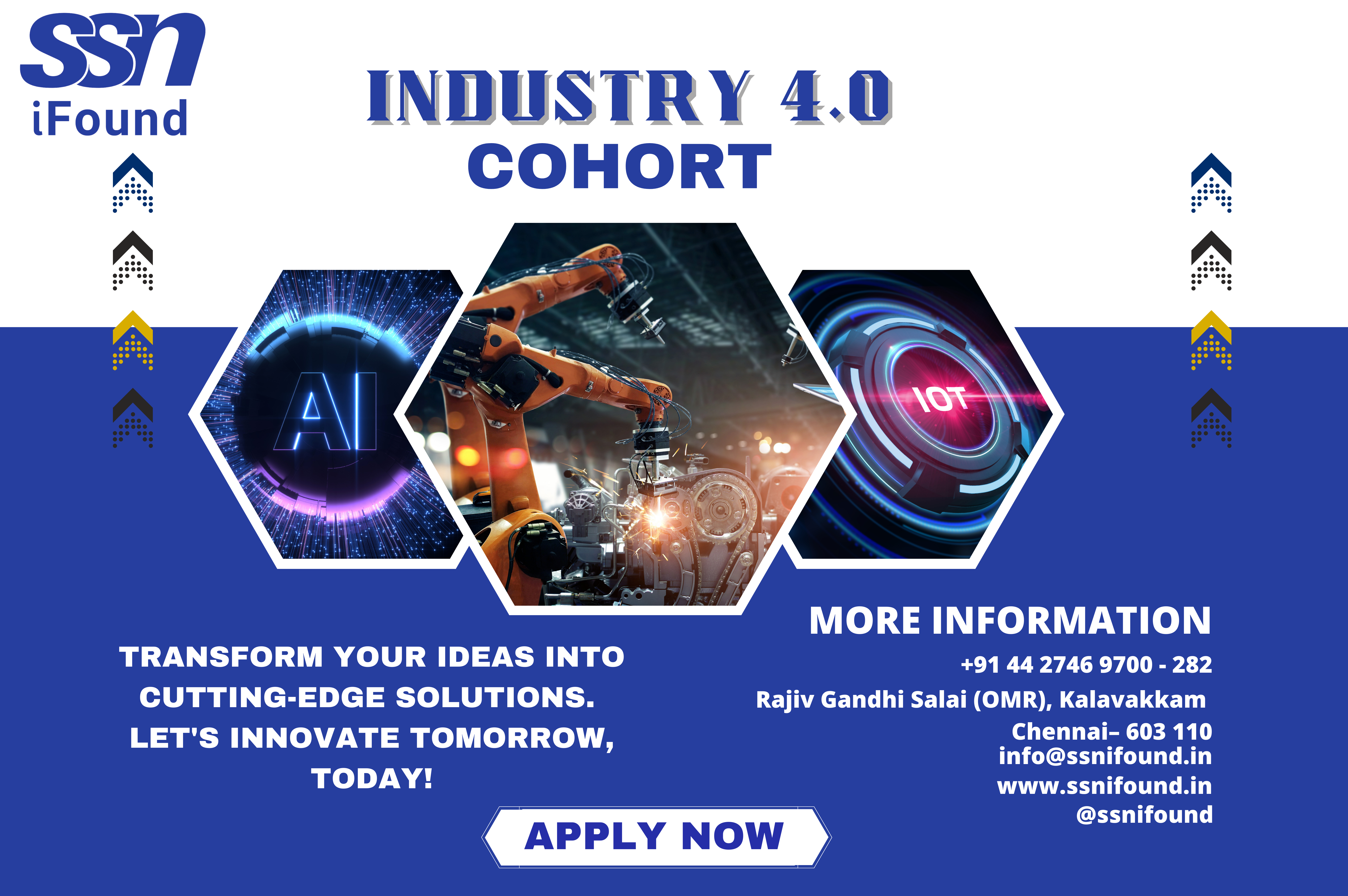 SSN iFound Industry 4.0 Cohort | Chennai