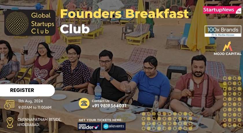 GSC – Founders Breakfast Club | Hyderabad | August 11