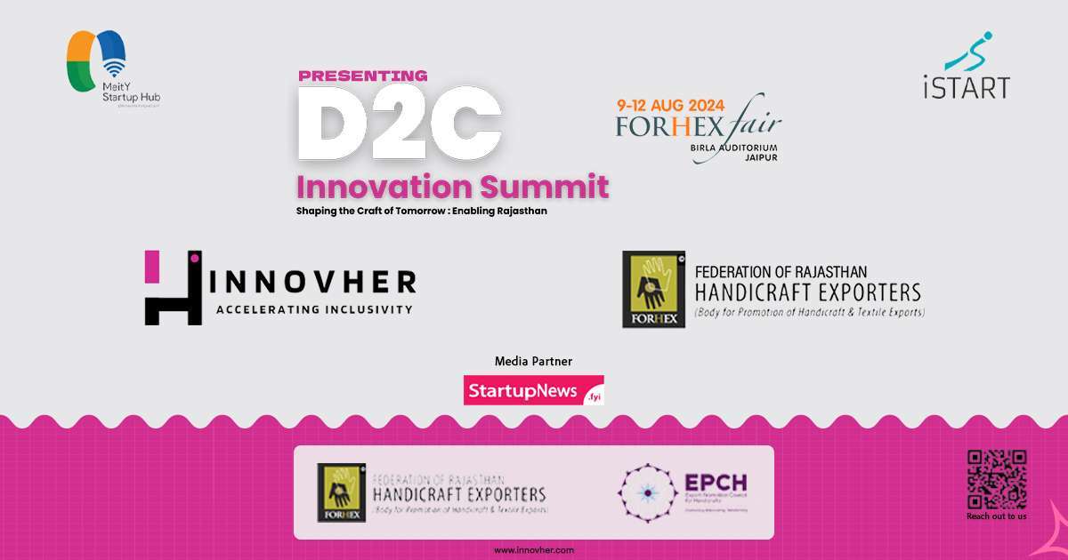 Innovher D2C Summit 2024 | Jaipur | August 9 – 12
