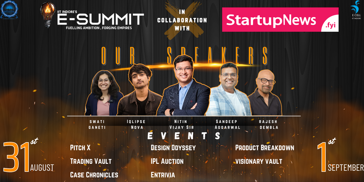 E-Summit | Indore | August 31 – September 1