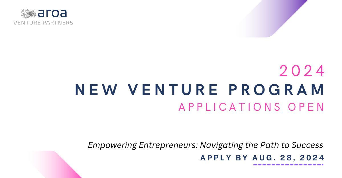 New Venture Program | August 28
