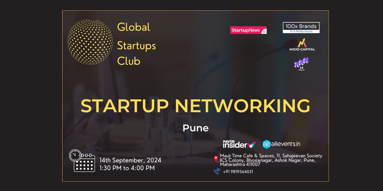 Startup Networking (GSC) | Pune | September 14
