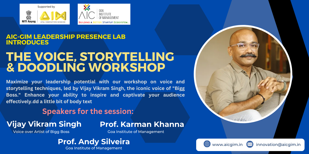 The Voice, Storytelling & Doodling Workshop | September 26