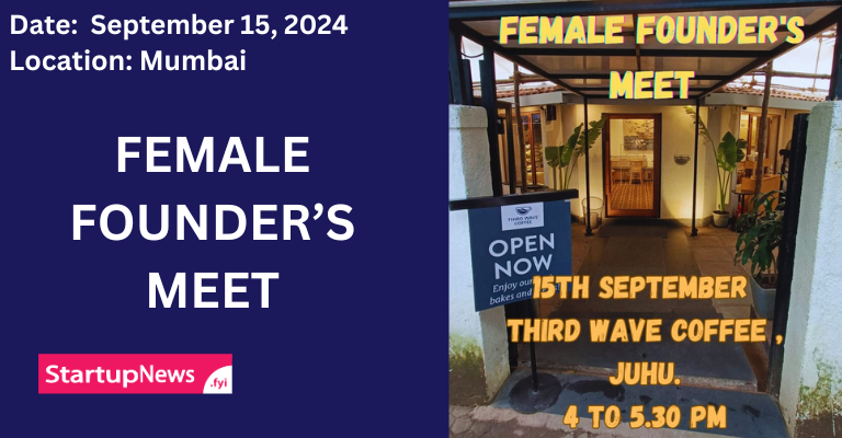 Female Founder’s Meet | Mumbai | September 15