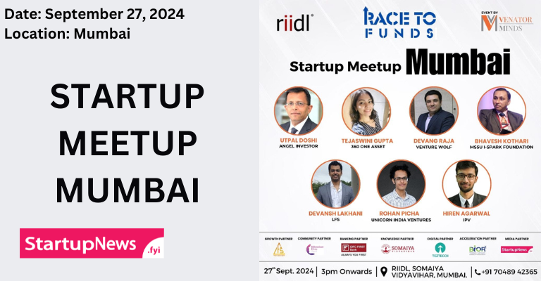Startup Meetup (Venator Minds) | Mumbai | September 27