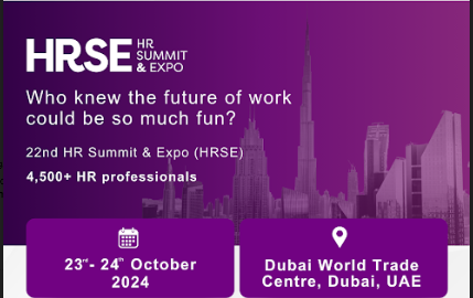 HR Summit & Expo 2024 | Dubai | October 23 – 24