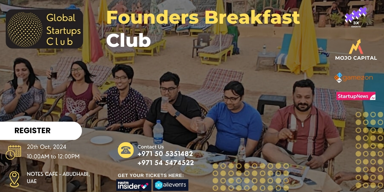Founder’s Breakfast Club (GSC) | Abu Dhabi | October 20