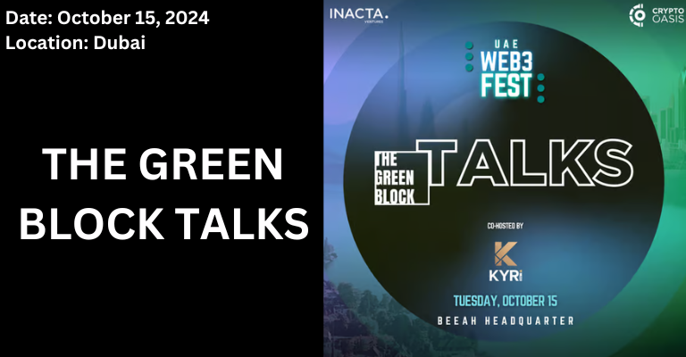 The Green Block Talks | October 15