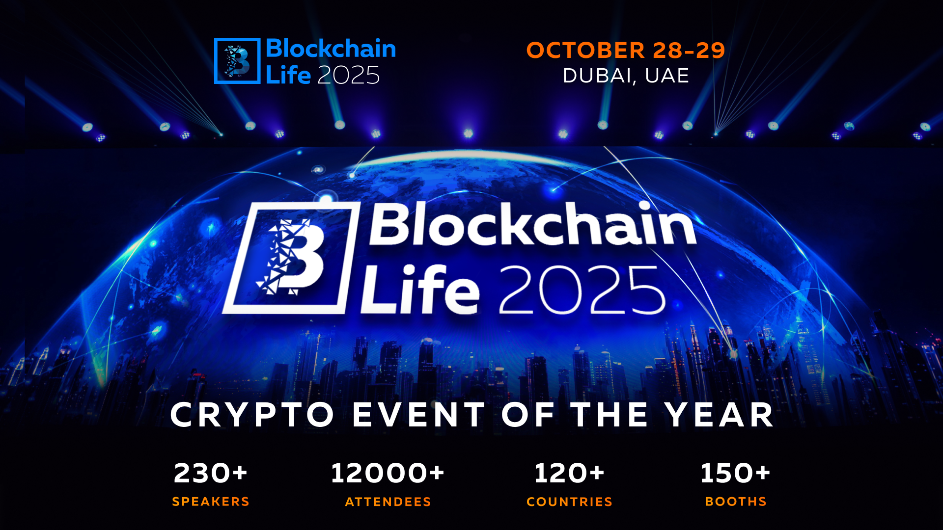 Blockchain Life Forum | Dubai | October 28 – 29