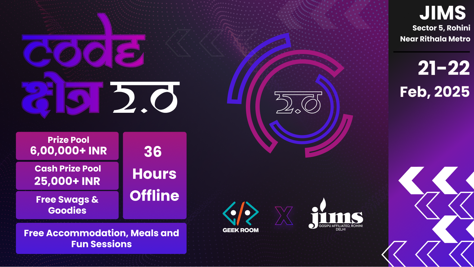 Code Kshetra 2.0 | Delhi | Feb 21 – 22