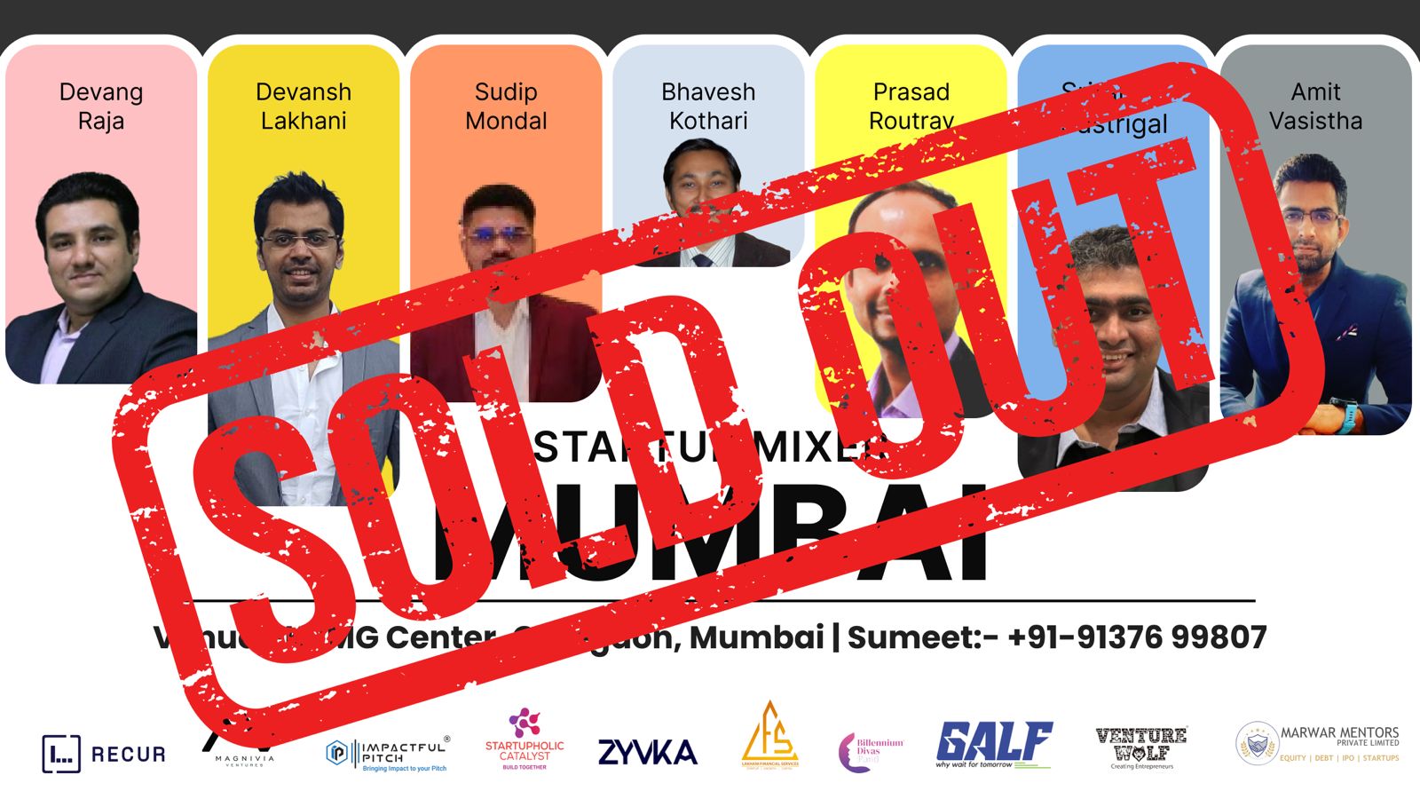 Startup Mixer | Mumbai | October 5