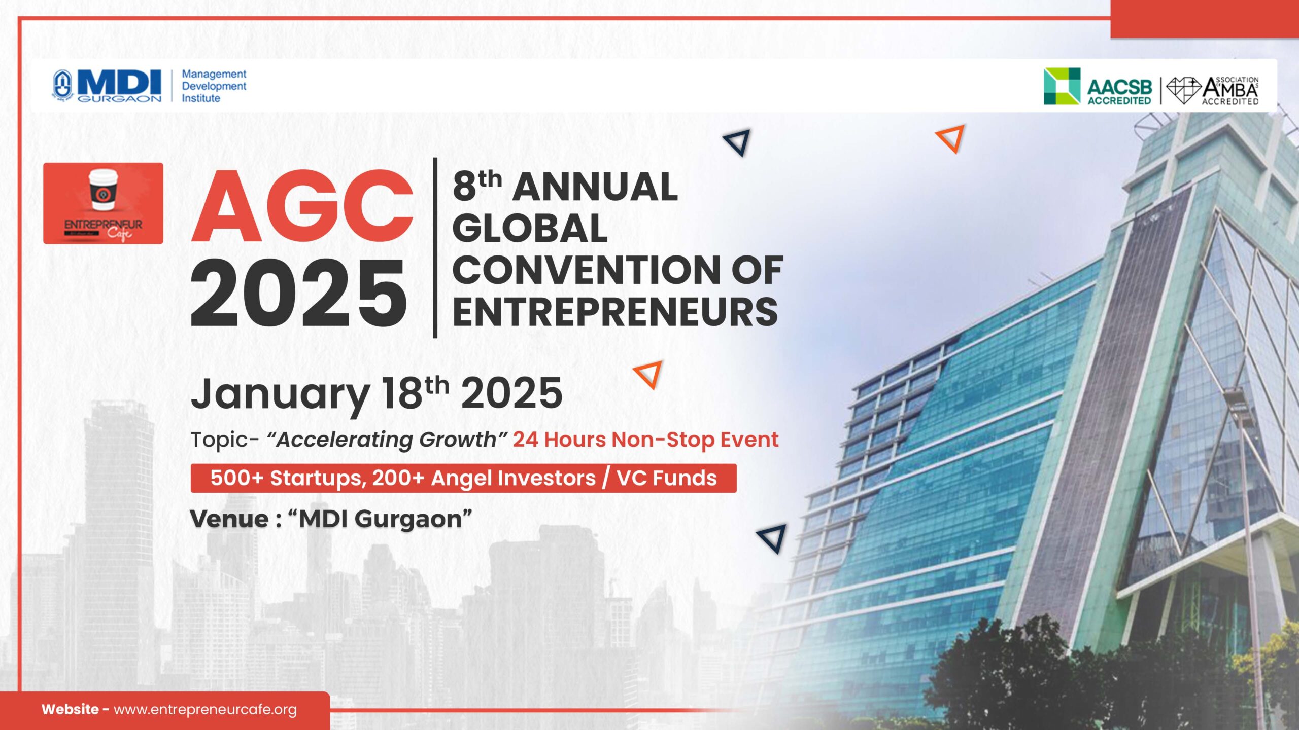8th Annual Global Convention of Entrepreneurs | Gurugram | January 18 2025