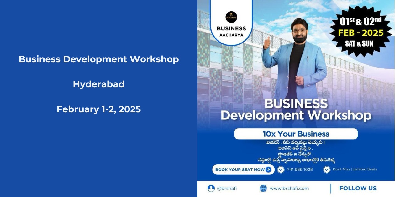 Business Development Workshop | Hyderabad | February 1- 2