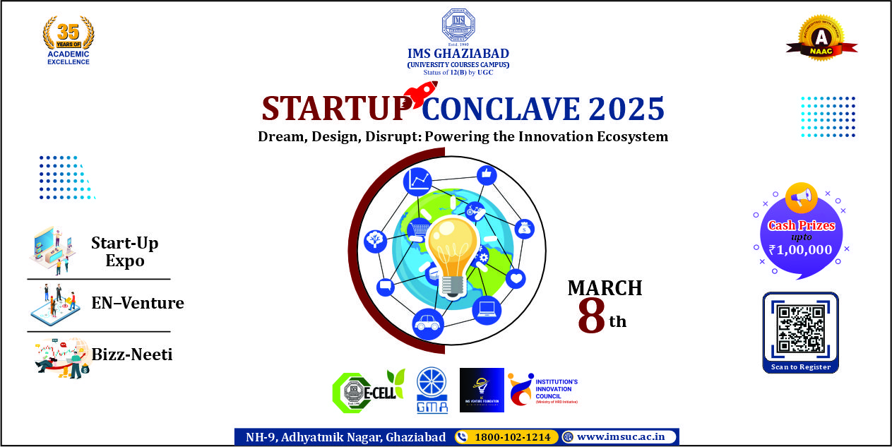 Startup Conclave 2025 | Ghaziabad | Mar 8