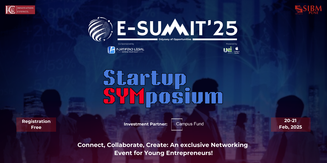 E-SUMMIT’25 | Pune | Feb 20-21