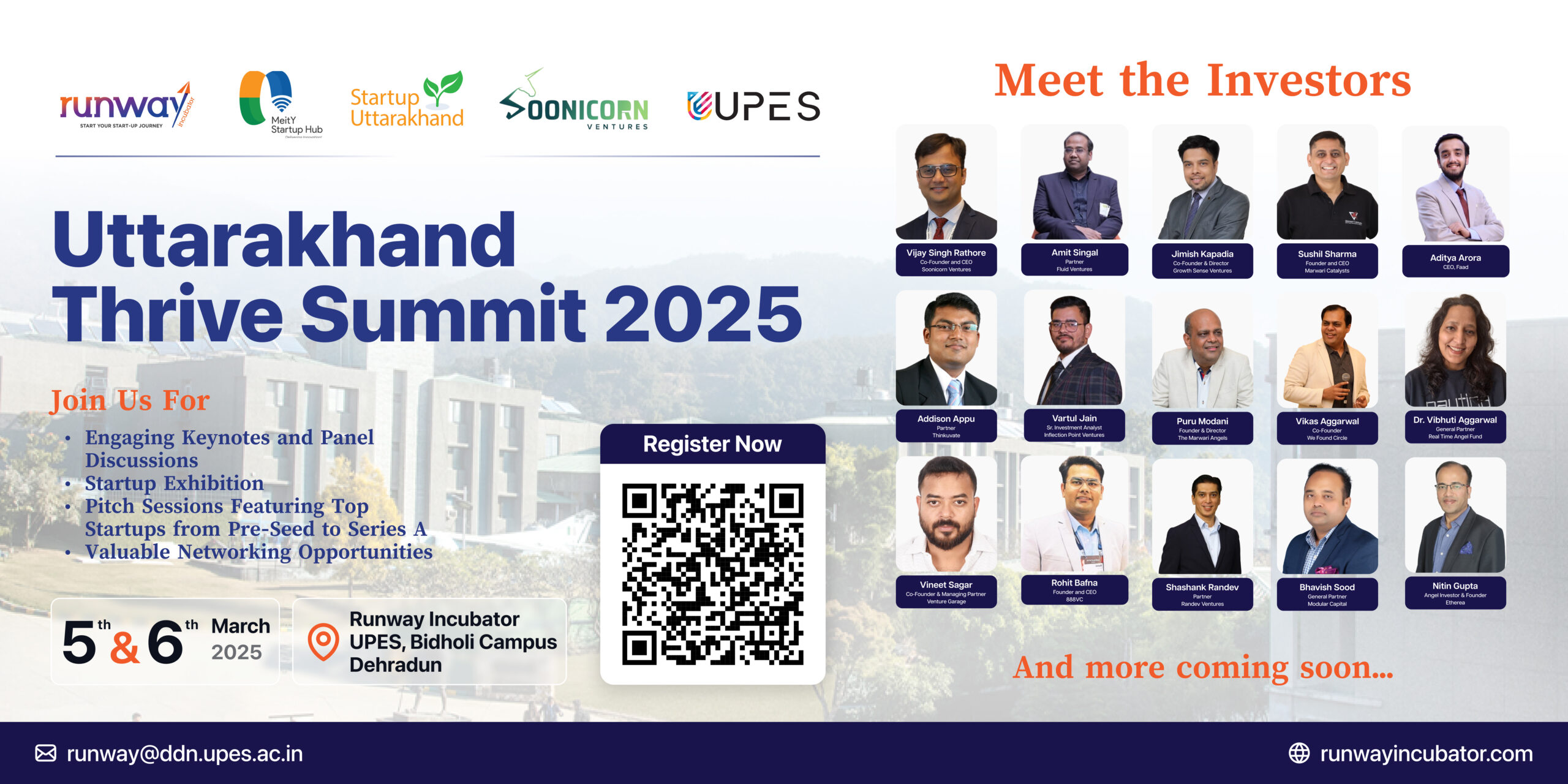 Uttarakhand Thrive Summit 2025 | Dehradun |  Mar 5th & 6th 2025