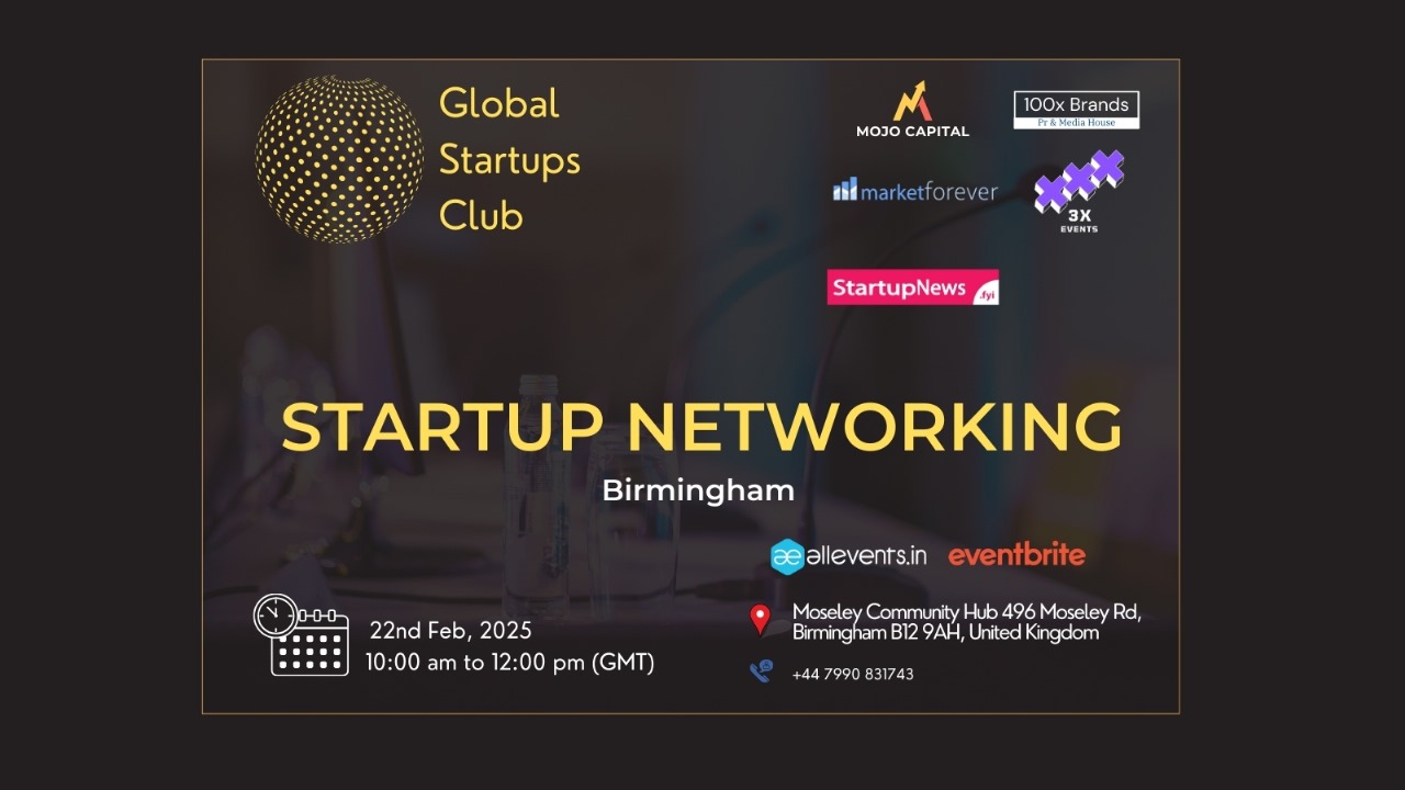 STARTUP NETWORKING | Birmingham | Feb 22
