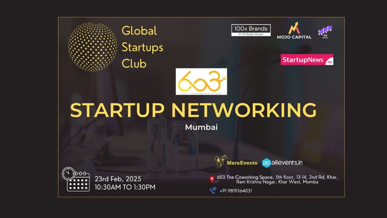 STARTUP NETWORKING | Mumbai | Feb 23