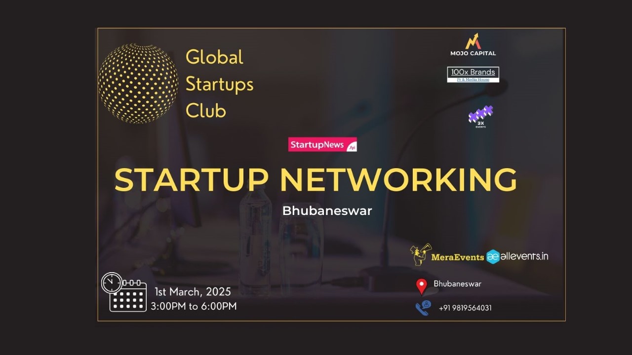STARTUP NETWORKING | Bhubaneswar | Mar 1