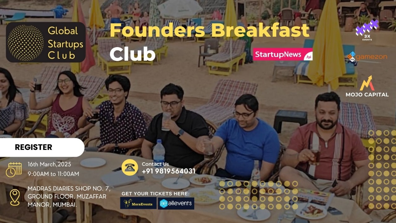 Founders Breakfast Club | Mumbai | Mar 16