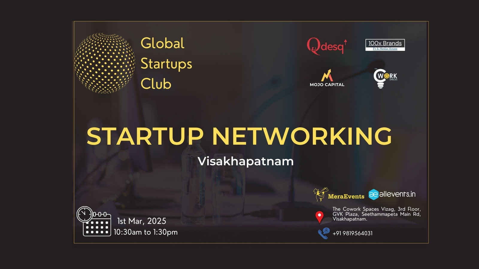 STARTUP NETWORKING | Visakhapatnam | Mar 1