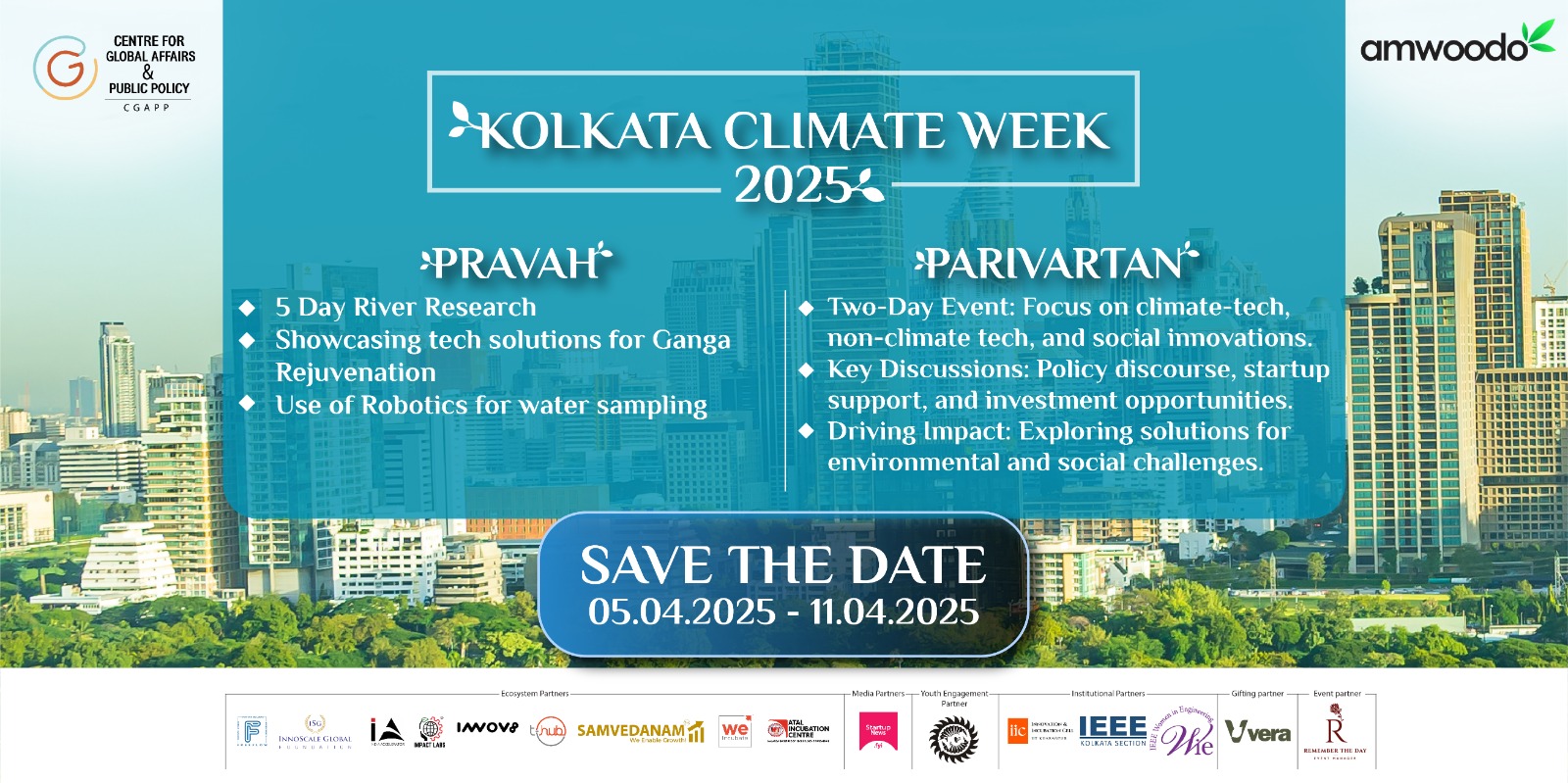 Kolkata Climate Week | Kolkata | April 5-11