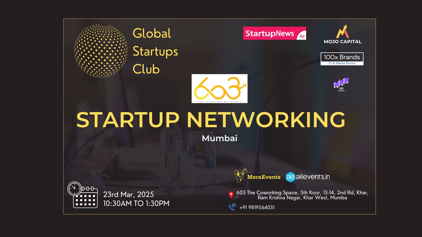 Startup Networking | Mumbai | March 23