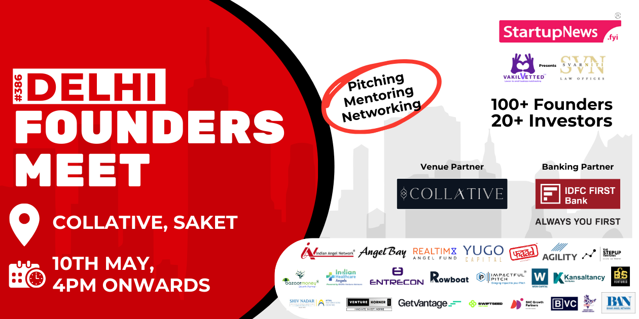 Founder’s Meet | Delhi | May 10