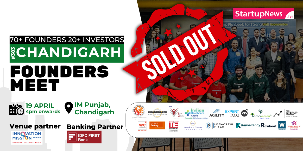Founders’ Meet | Chandigarh | April 19