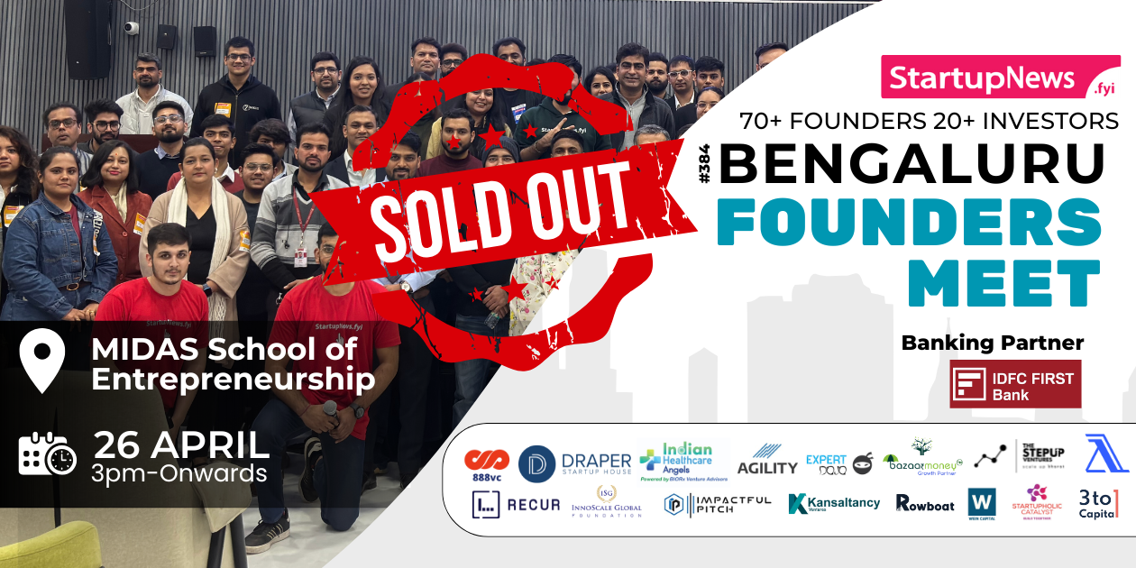 Founders’ Meet | Bengaluru | April 26