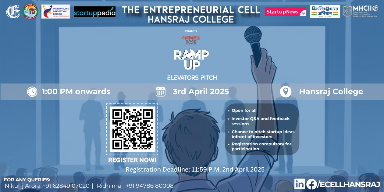 E- Summit 2025 – Building India Through Entreprenuership | New Delhi | April 2-3