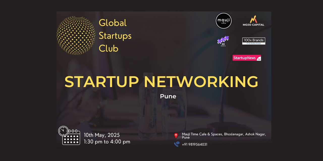 STARTUP NETWORKING | Pune | May 10