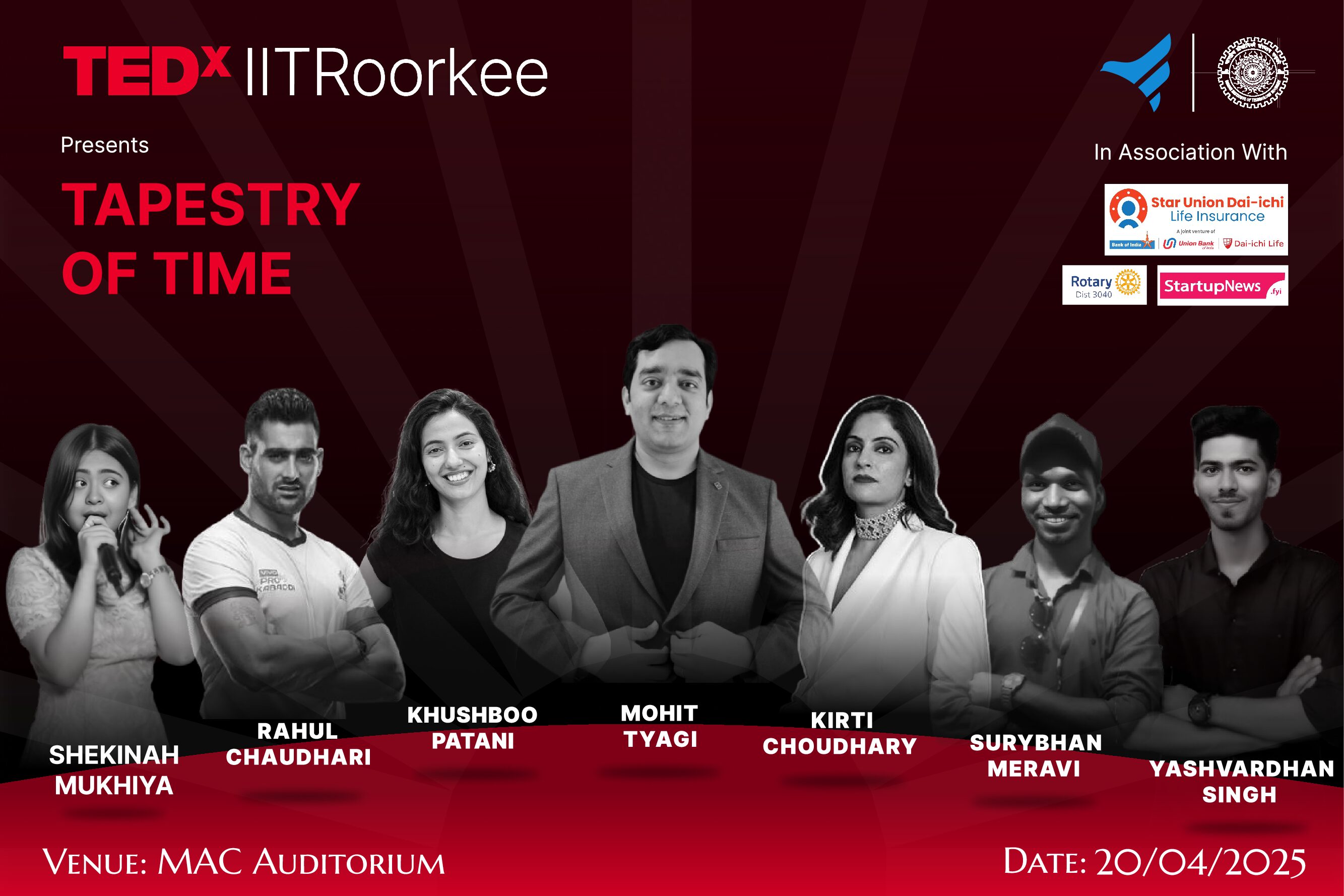 TEDx IITRoorkee | Roorkee | April 20