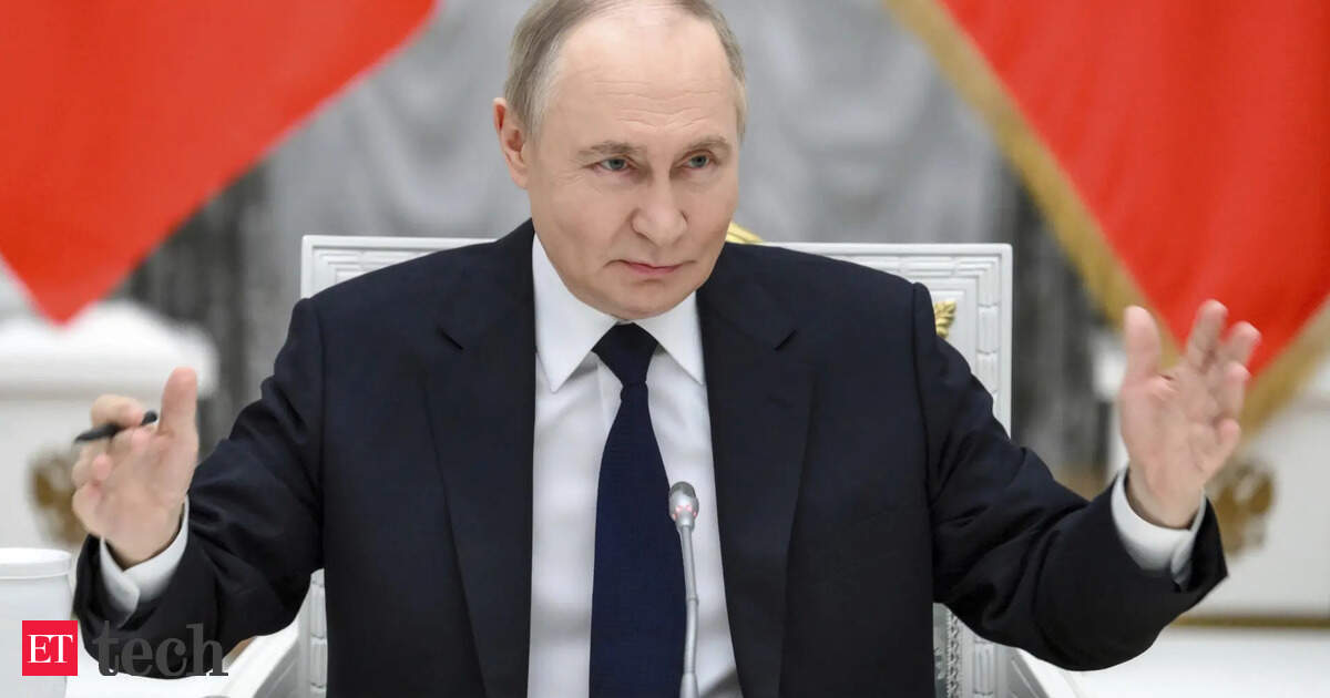 Putin says services like Microsoft, Zoom should be 'throttled' in Russia