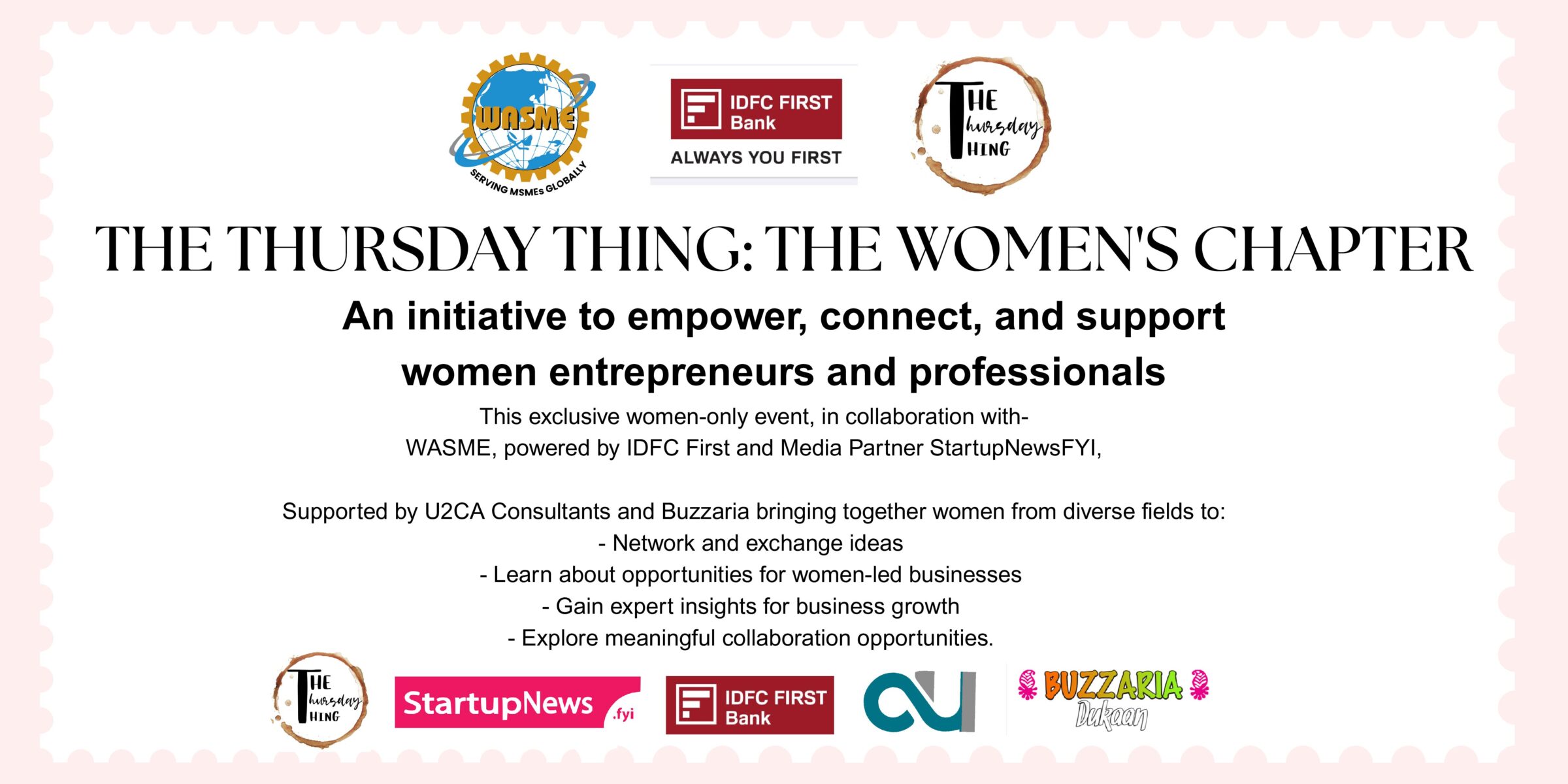 The Thursday Thing: The Women’s Chapter | Noida | May 29