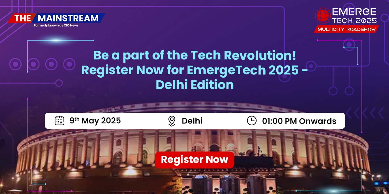 EmergeTech 2025 – The Multicity Roadshow! | Delhi | May 9