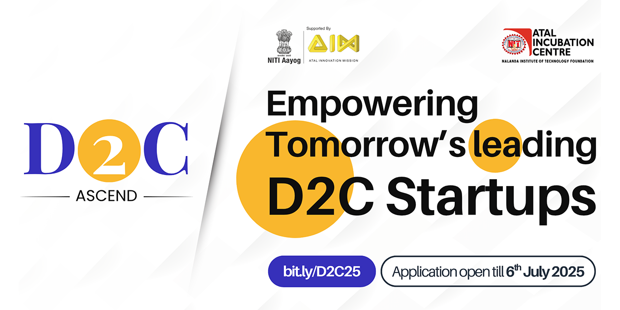 Calling Applications for D2C Ascend Program | Online | July 25