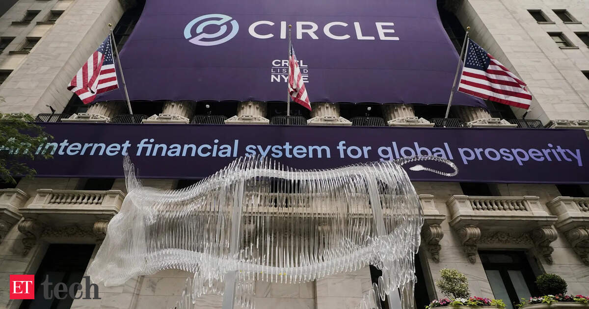 Stablecoin bigwig Circle soars in debut on the New York Stock Exchange