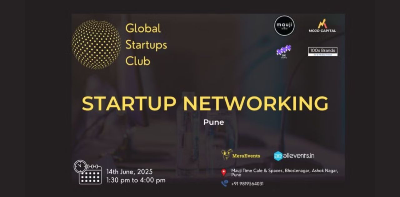 GLOBAL STARTUPS CLUB l STARTUP NETWORKING | Pune | June 14
