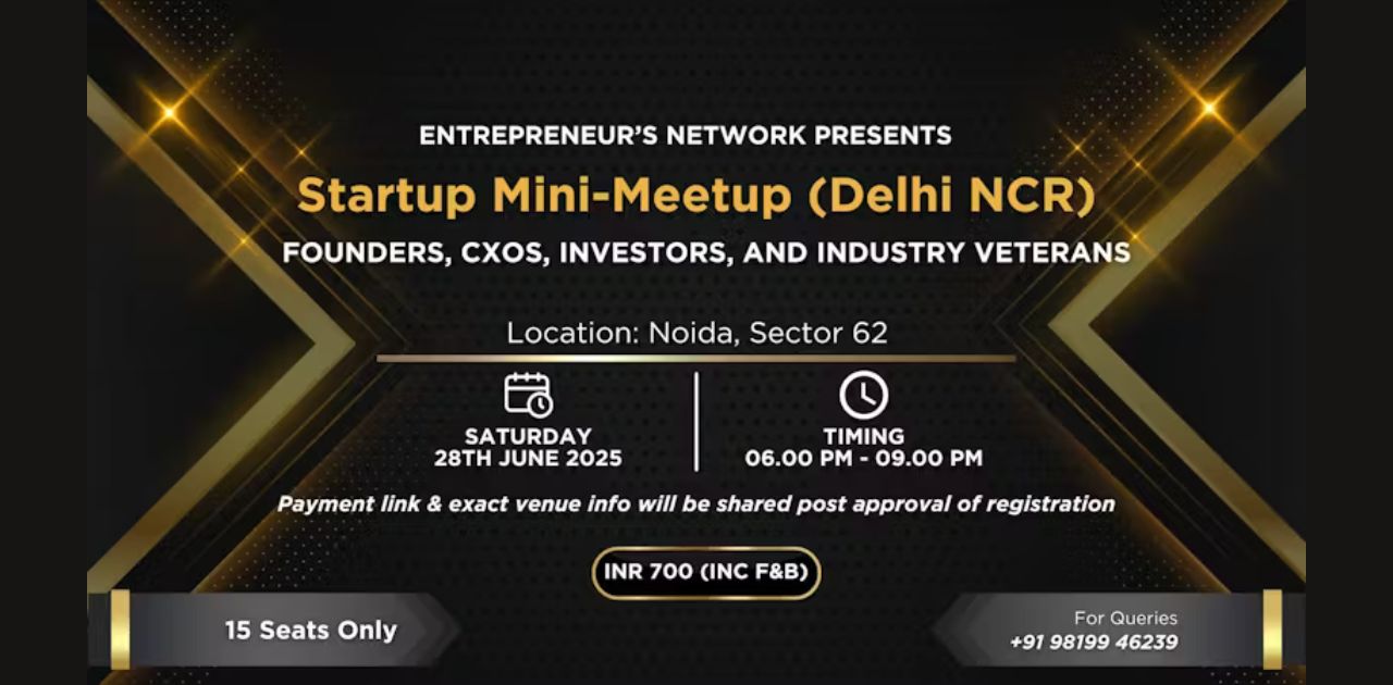 Startup Mini Meetup  | Delhi | June 28