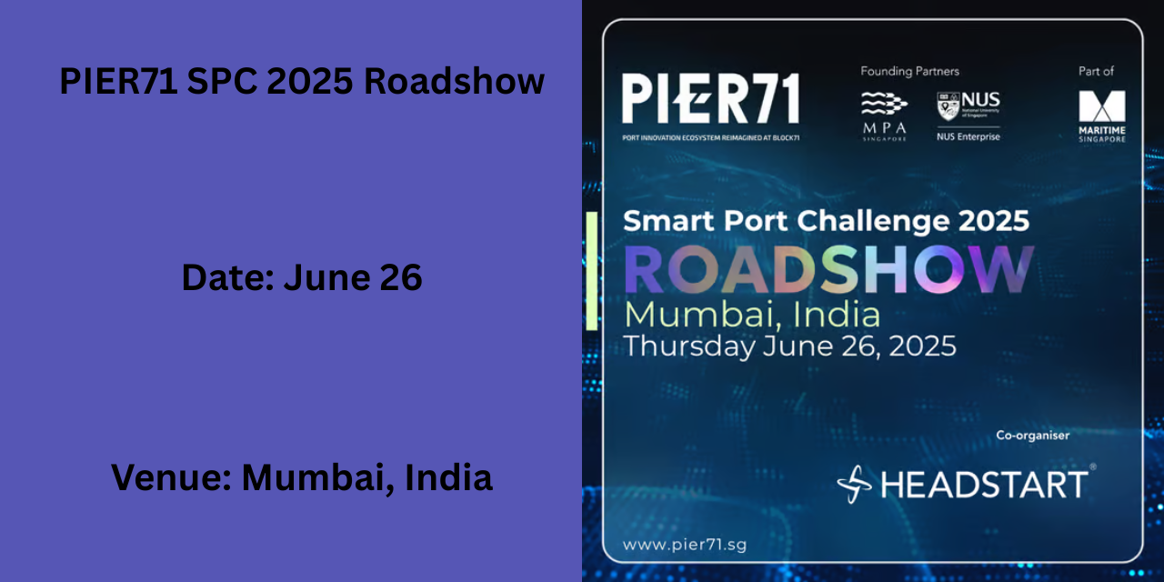PIER71 SPC 2025 Roadshow | Mumbai | June 26