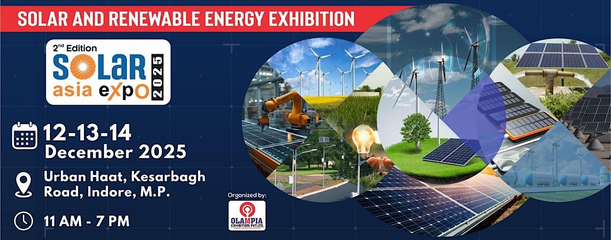 Solar Asia Expo 2025 | Indore | 12 December