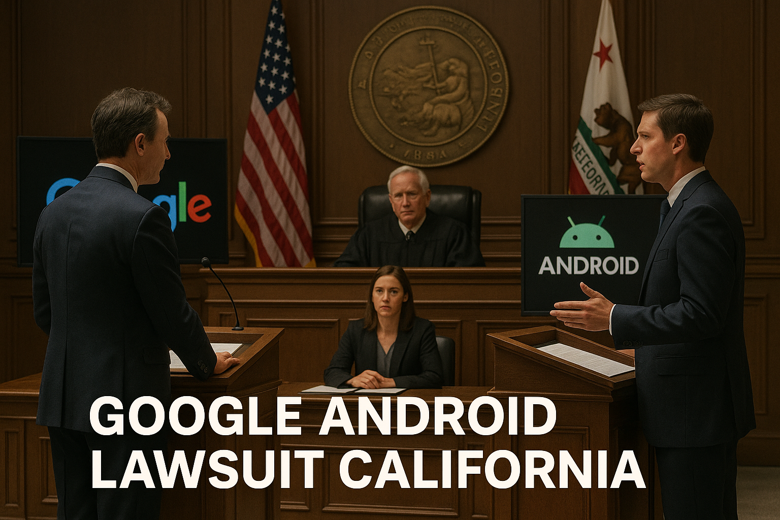 Google Android lawsuit California