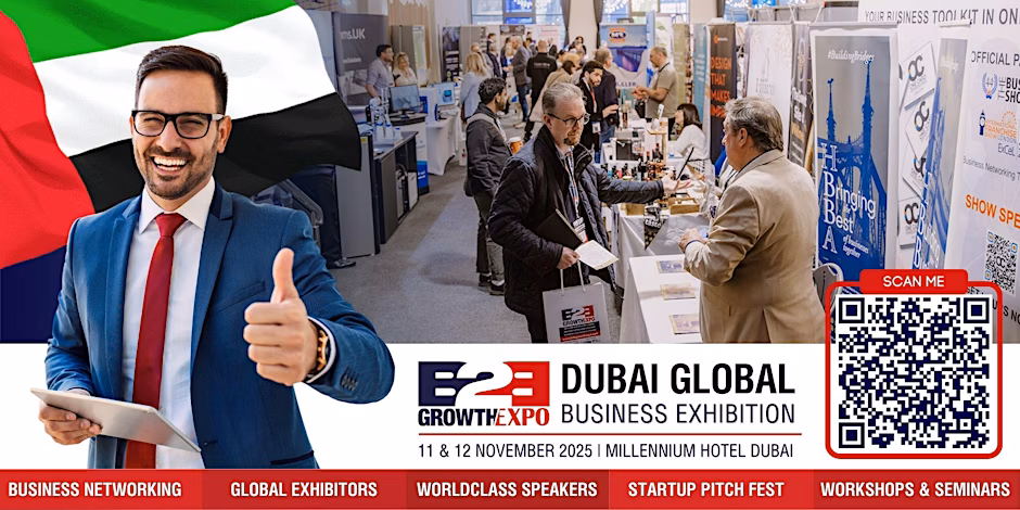 Dubai B2B Growth Expo 2025 | Dubai | 11 November