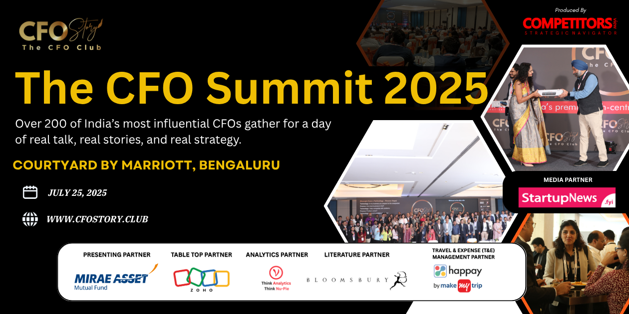 CFO STORY CLUB FORUM | Bengaluru | July 25