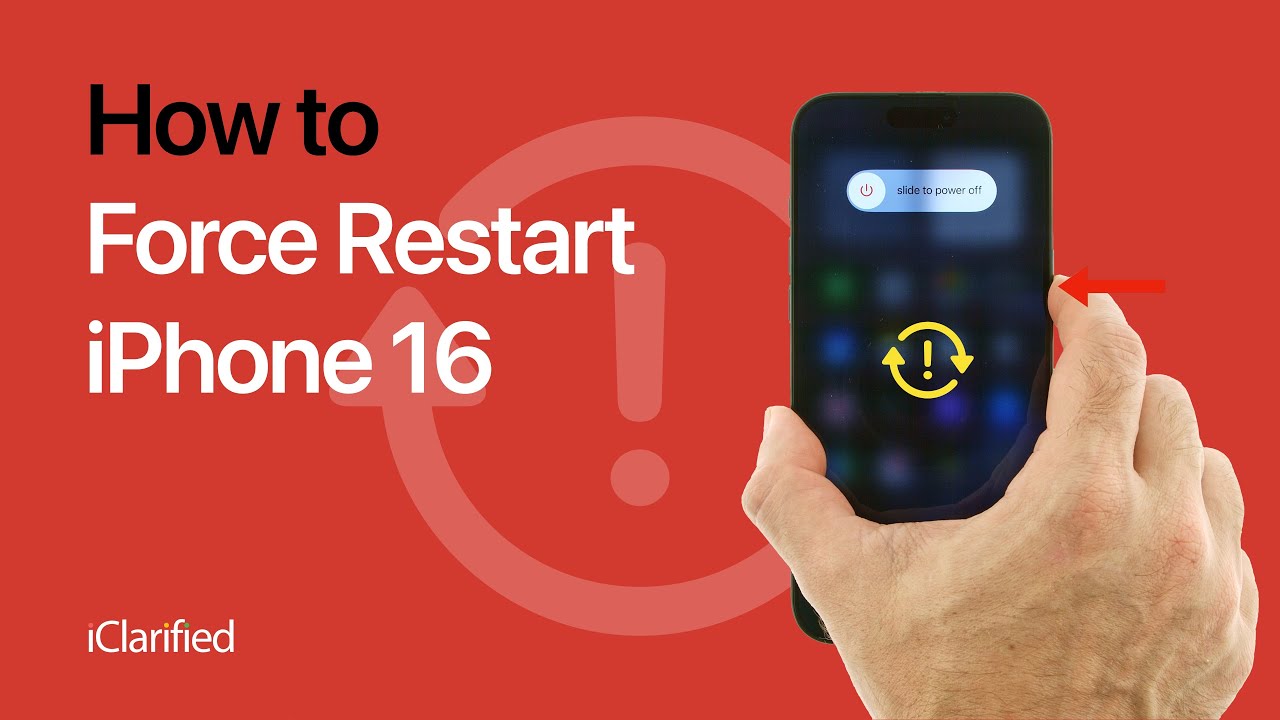 how to restart iphone