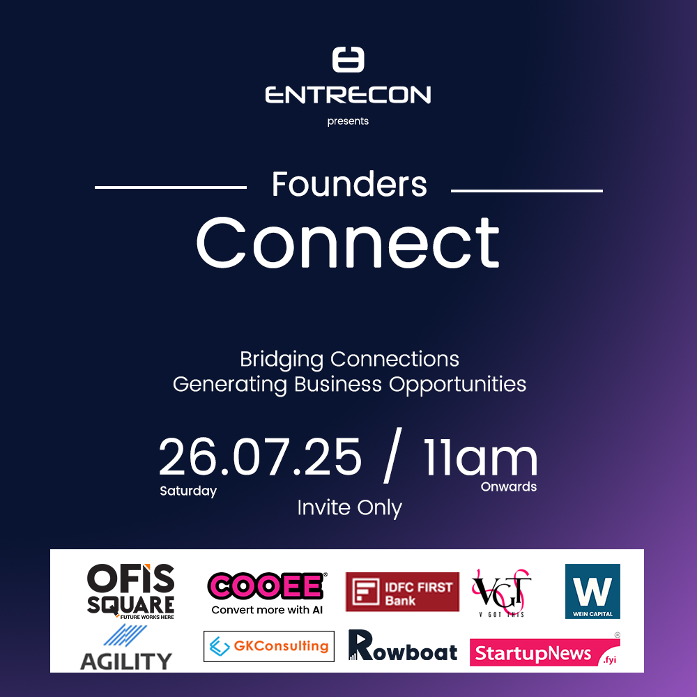 Entrecon Founders Connect | Delhi NCR | 26 July