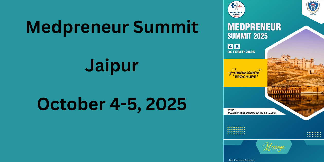 Medpreneur Summit 2025 | Jaipur | 4 October